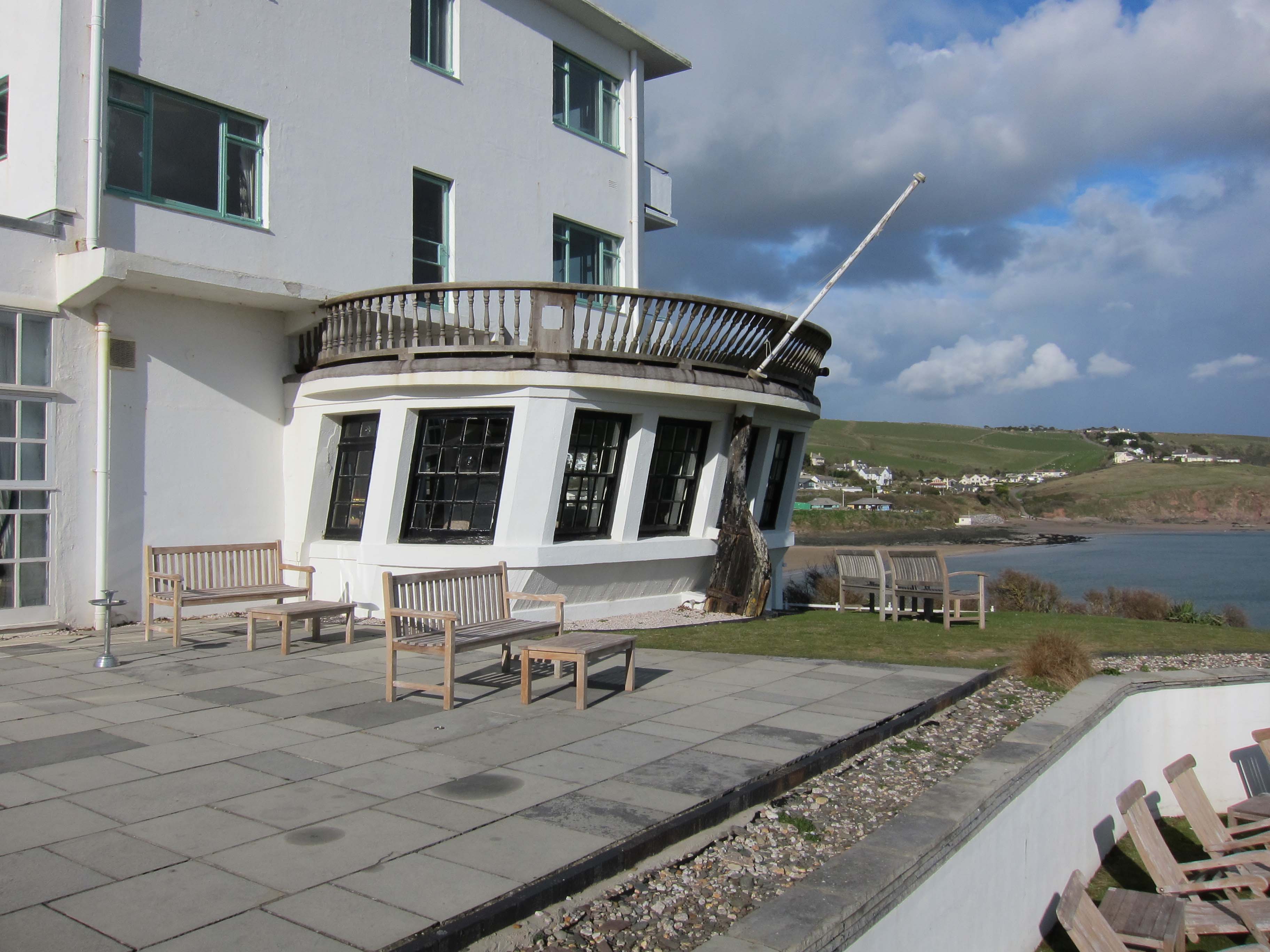 The Ganges deck, Burgh Island